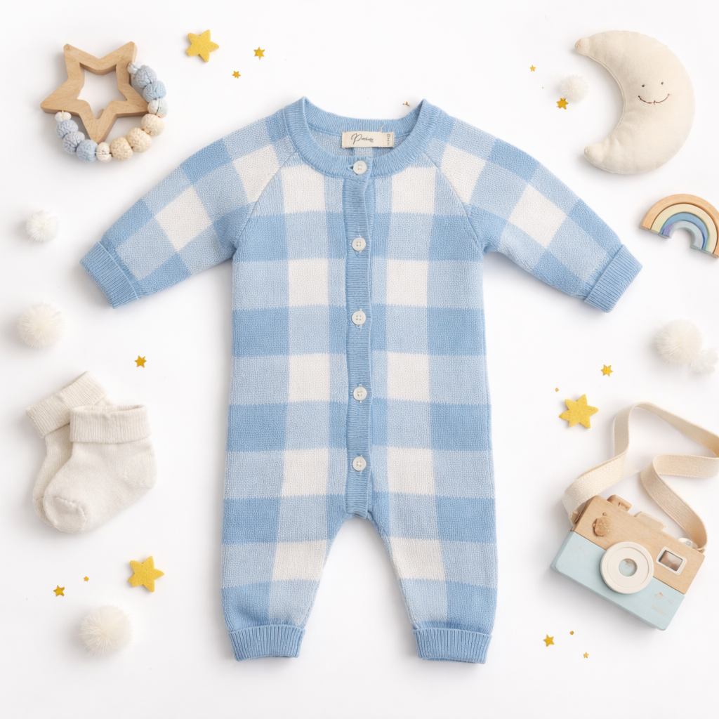 Babygrow (Gingham Style)