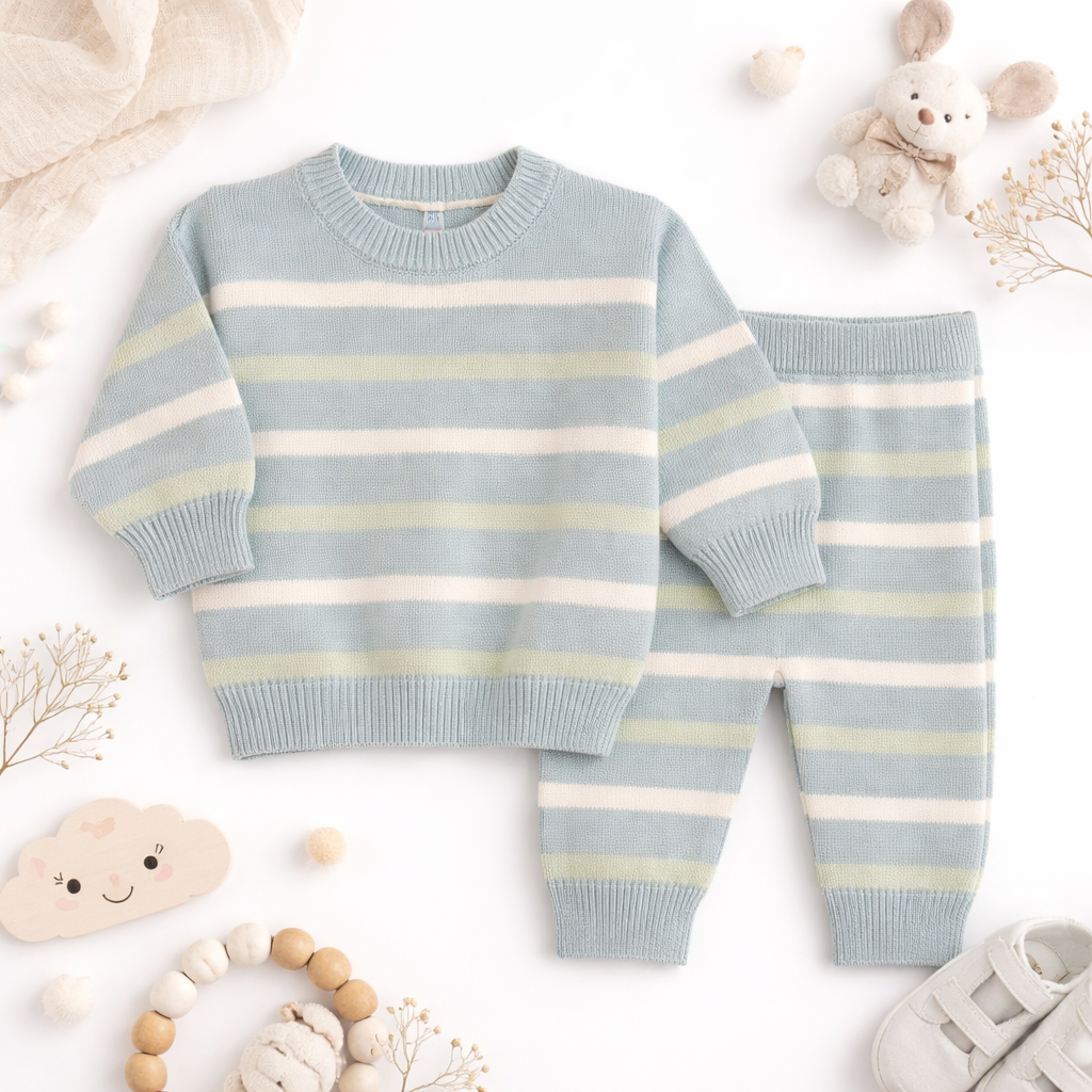 Knitted Set (Jumper & Trousers)