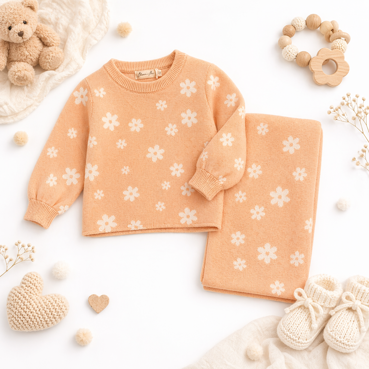 Knitted Set (Jumper & Trousers)