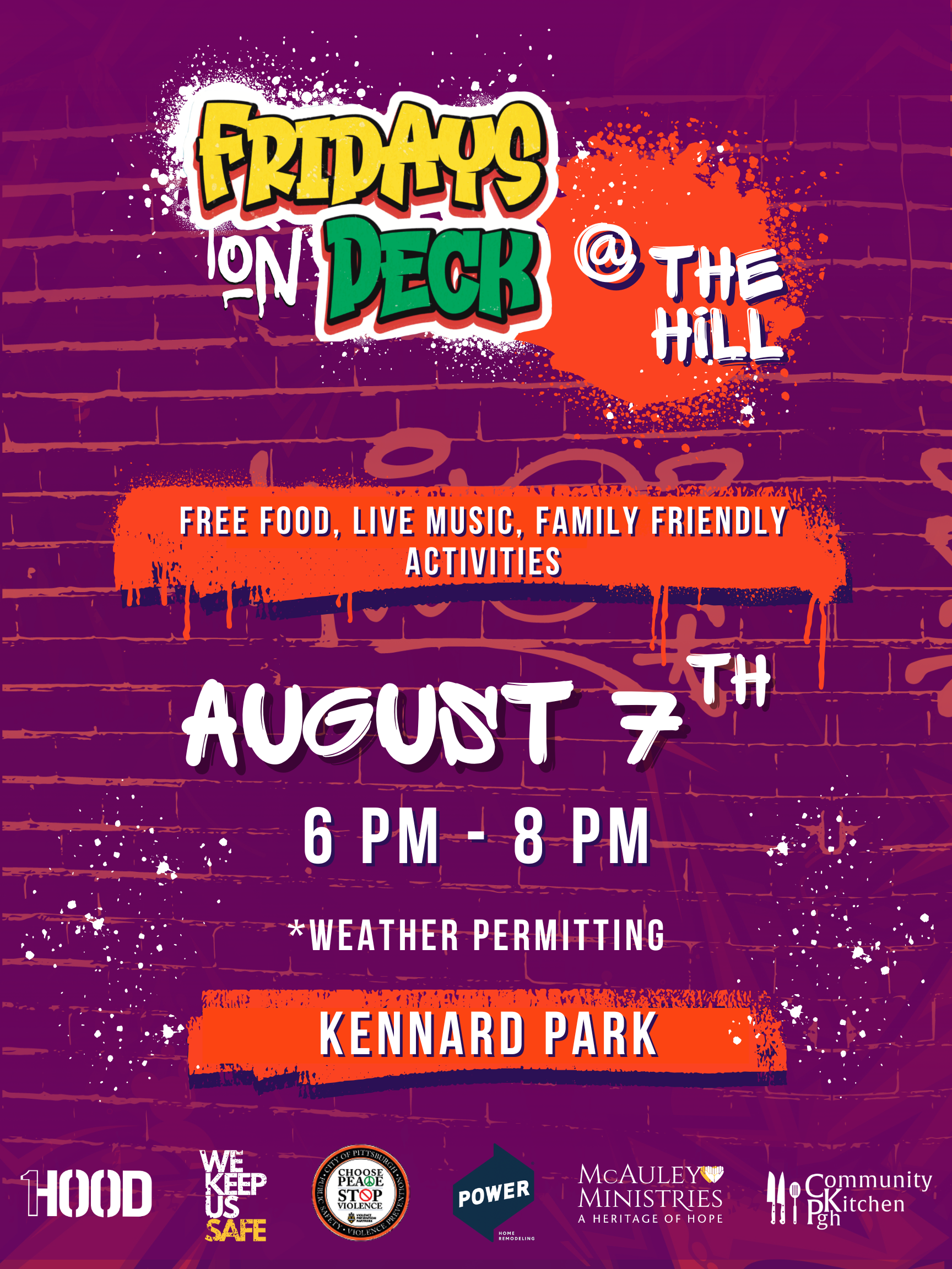 Fridays on Deck: August 7