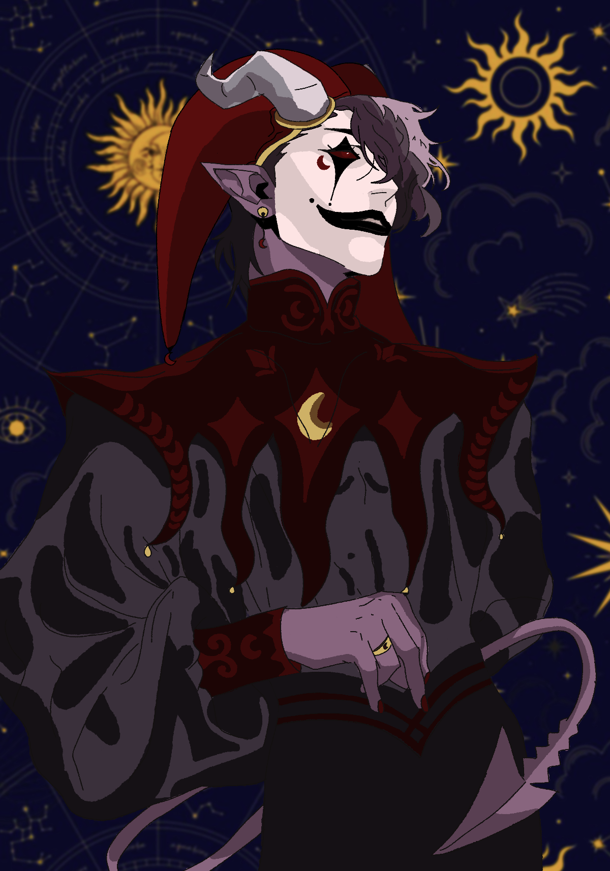 Full Body Full Color Character Art