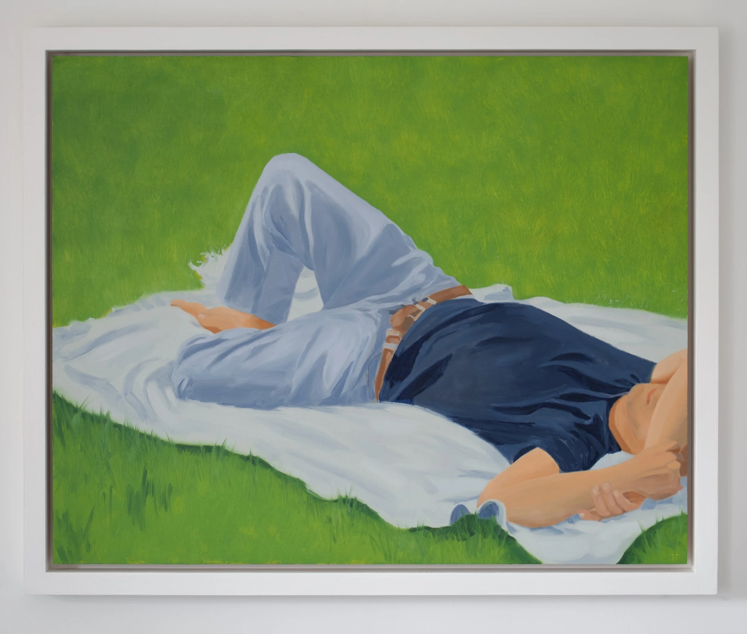 June, oil on panel