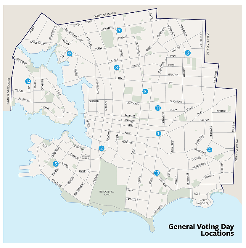 Map of Victoria