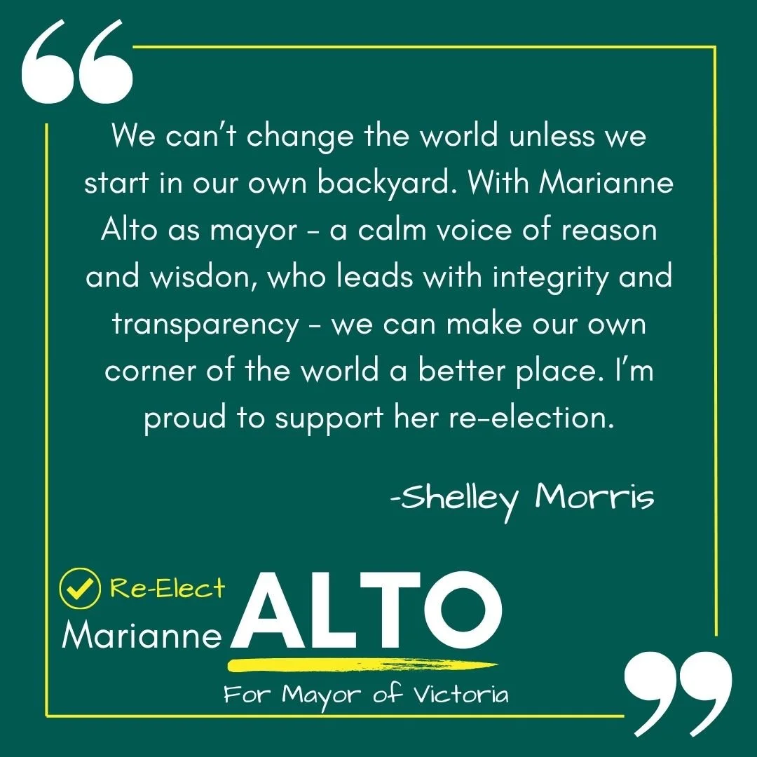 Endorsement from Shelley Morris