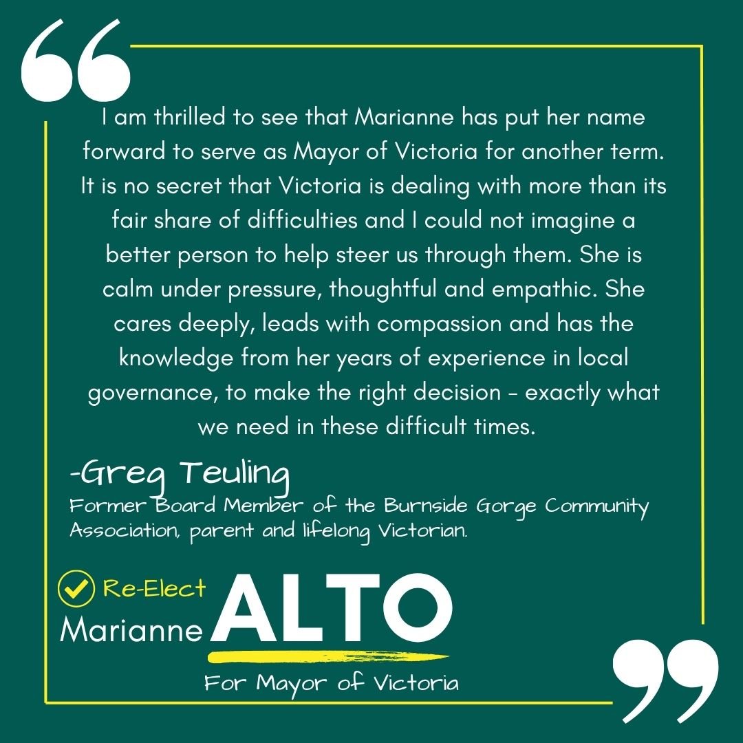 Endorsement quote from Greg Teuling