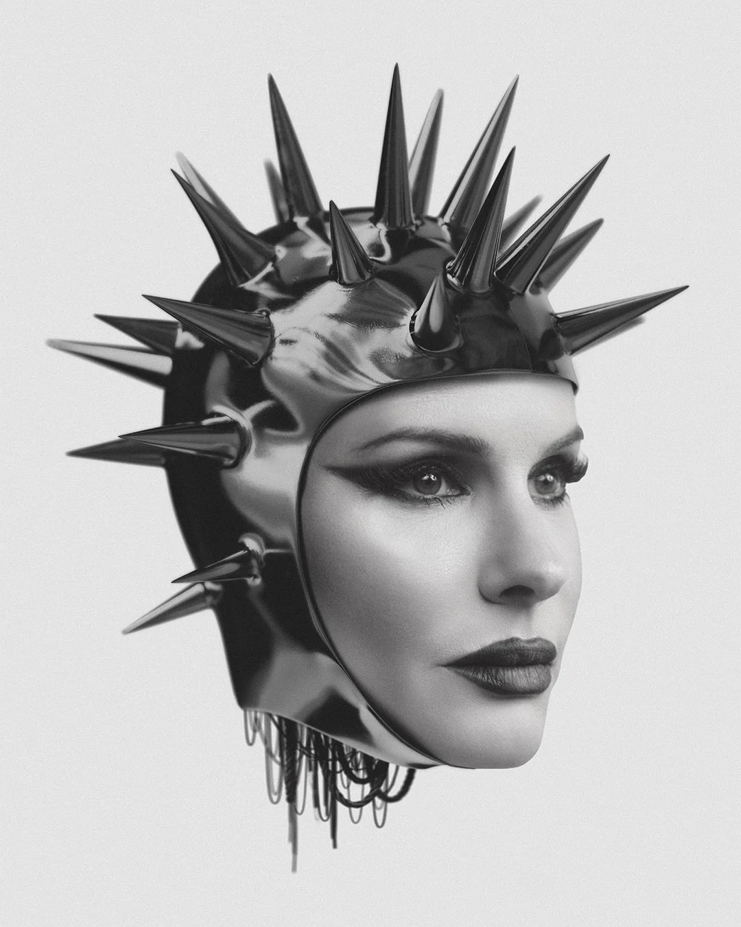 REBEKAH &mdash; Album Artwork

We worked with @djrebekah on the artwork for her upcoming second album, Industrial Mind.

We built the visual direction around a single photo, developing a hand-shaped 3D model that wraps and projects around her head. T
