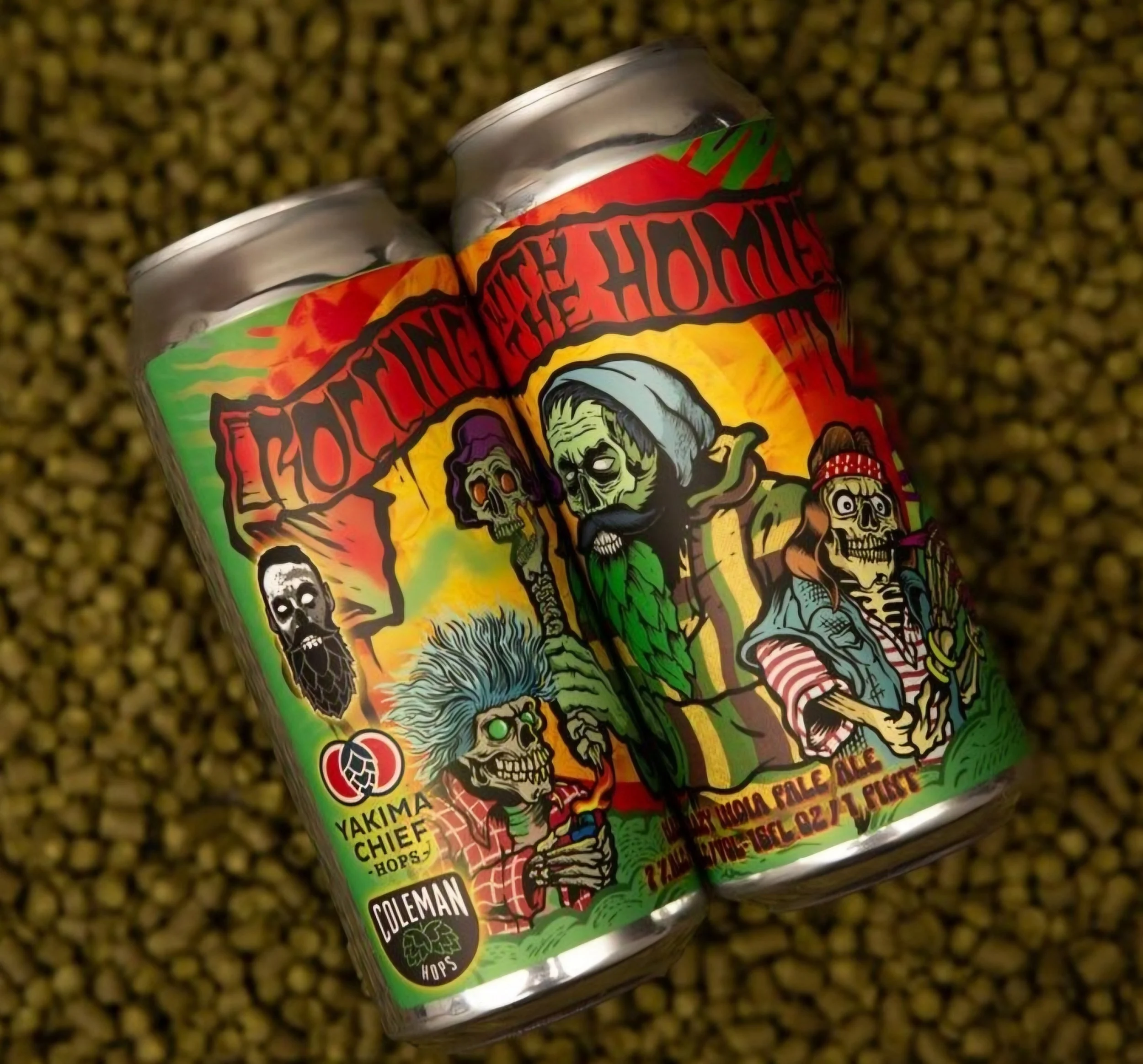 Beer Zombies - Rolling WIth The Homies Hazy IPA