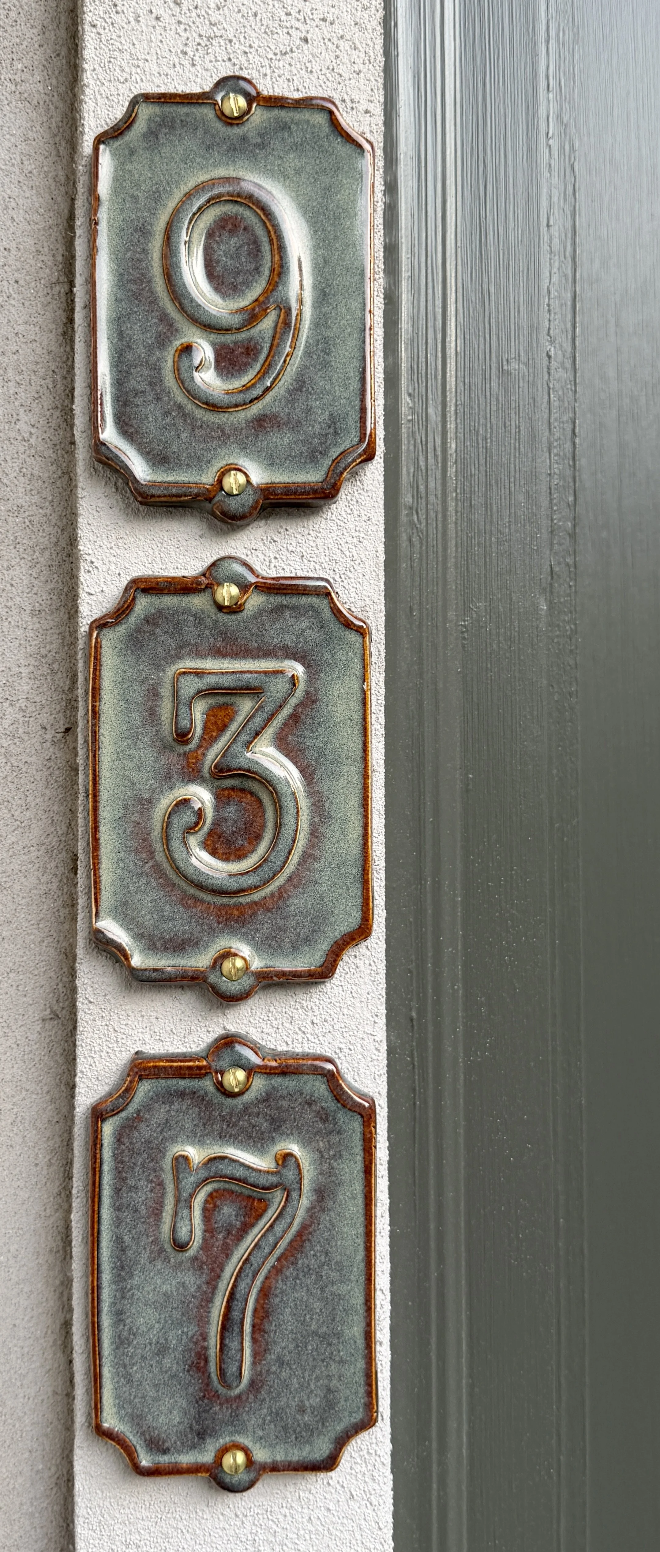 Address Tiles 3"W x 4.75"H