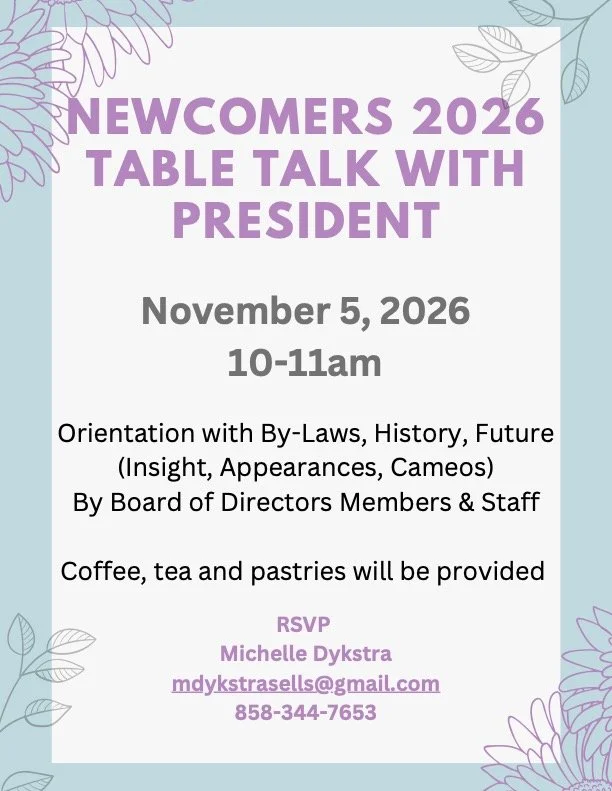 Newcomer's Table Talk with President
