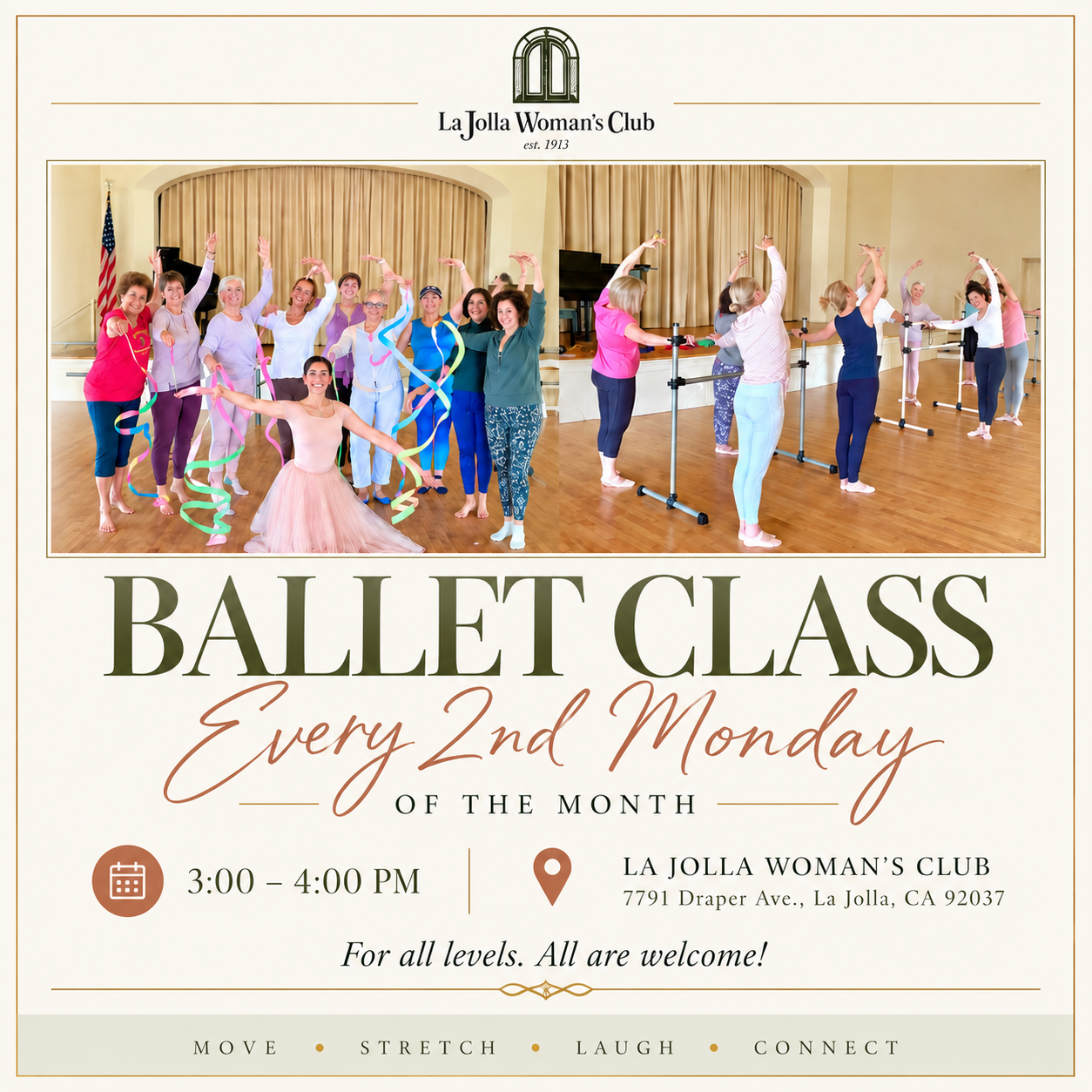 Ballet Style Stretch Class
