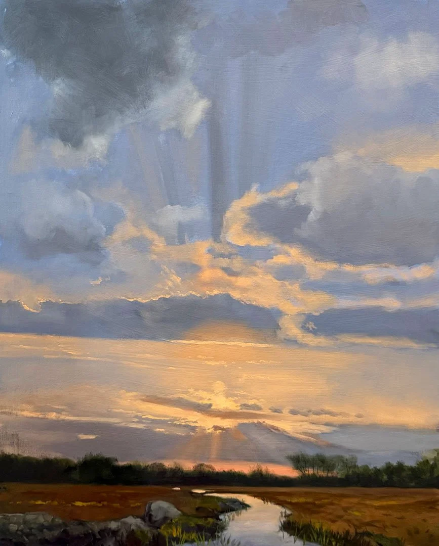 Evening Rays – 18x24. Oil/Canvas. AV