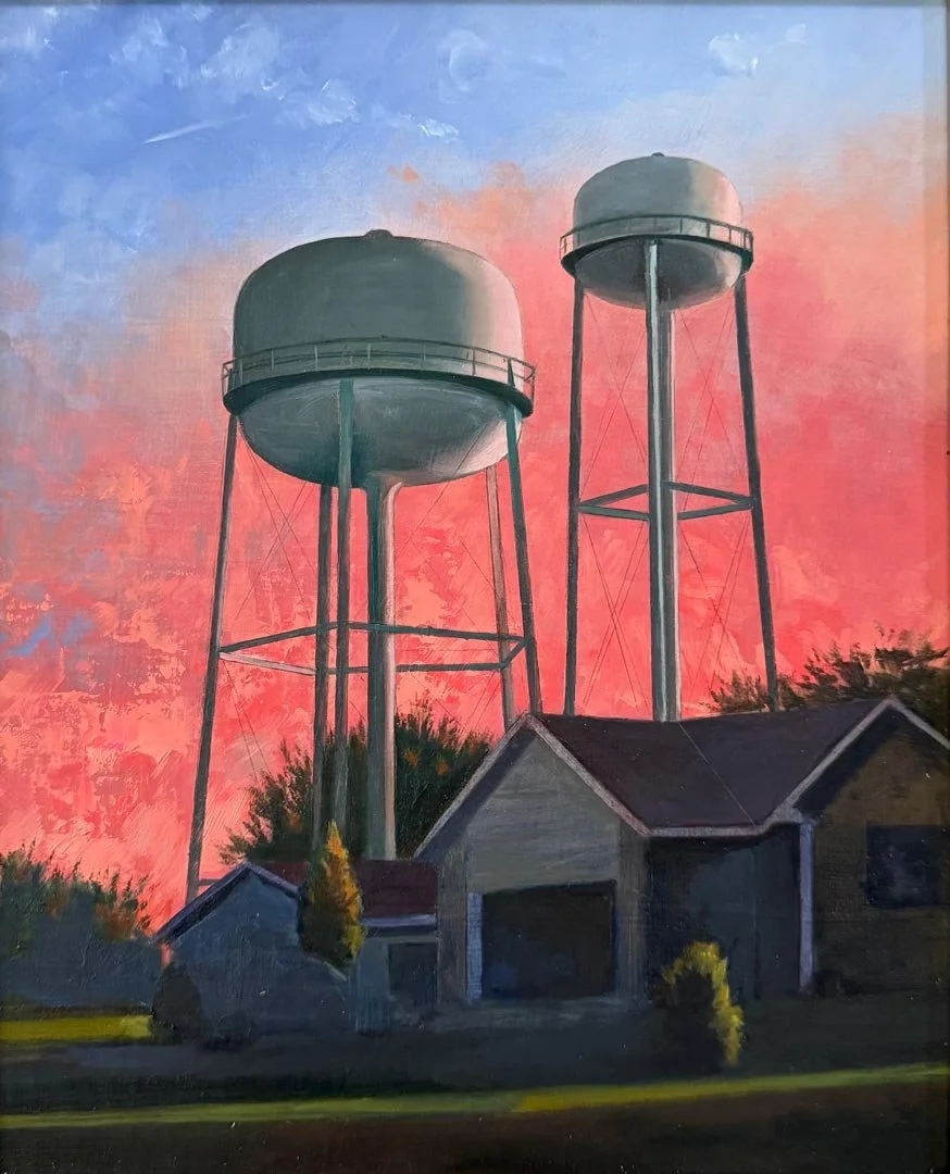 Choctaw Lake  – 14x16. Oil/Panel. AV