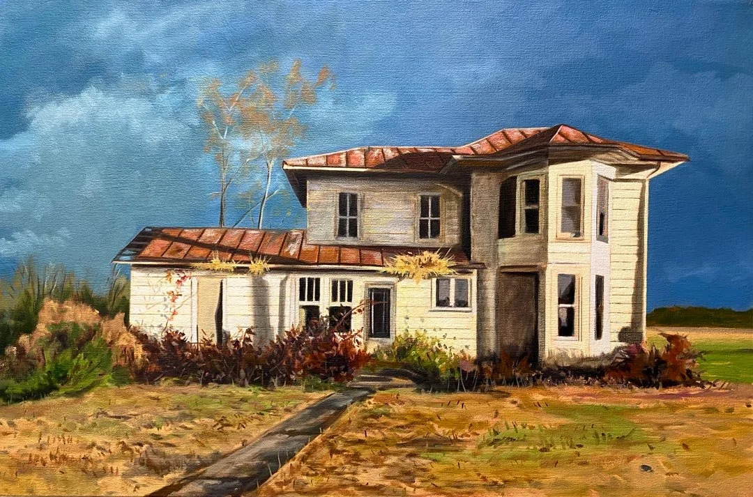 Farm House – 24 x 36. Oil/Canvas. NA