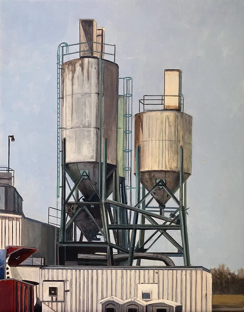 Tipples – 16 x 20.  Oil/Panel.  AV