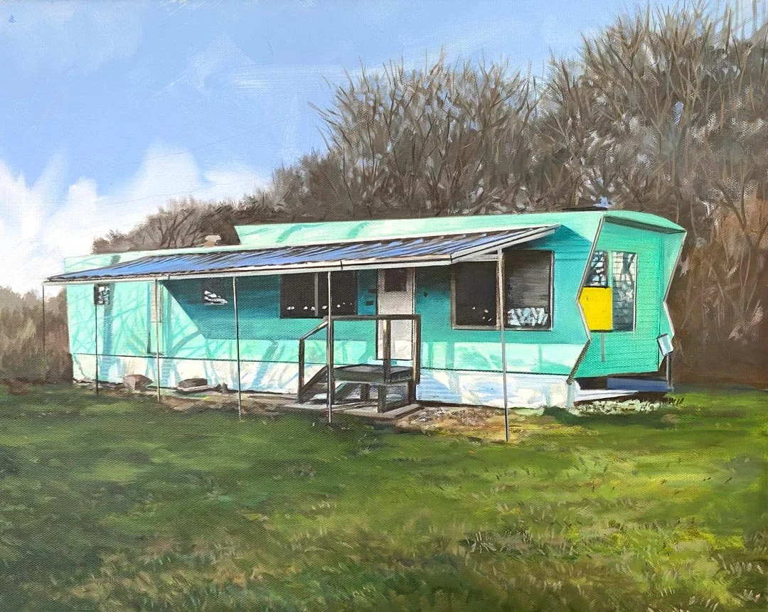 Trailer #1 – 18 x 24. Oil/Canvas. NA
