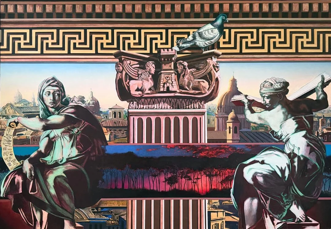 Sybils – 50 x 65. Oil/Canvas. AV