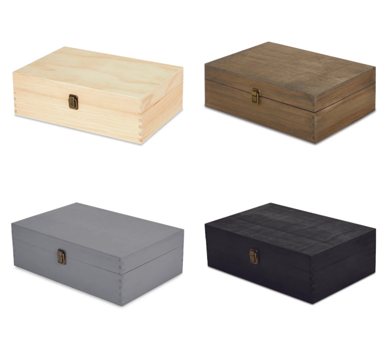 Wood Memory Box XL (Add-On Only- Image/Logo)