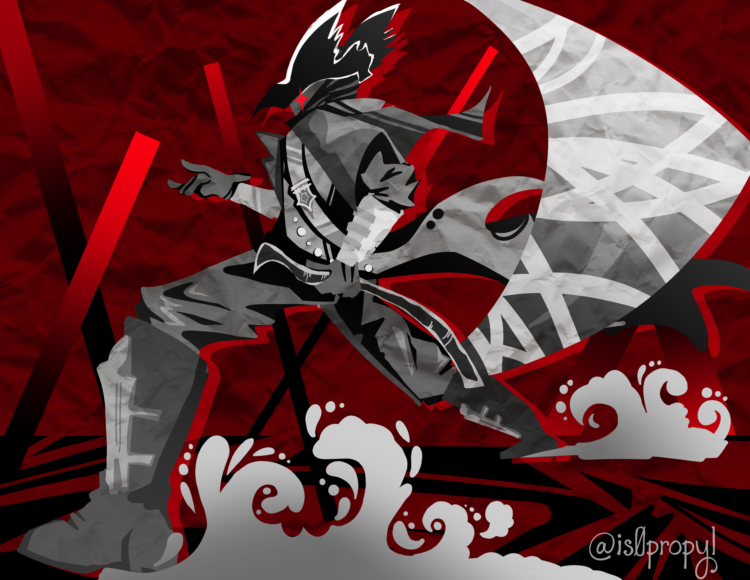 "Hunter" Print