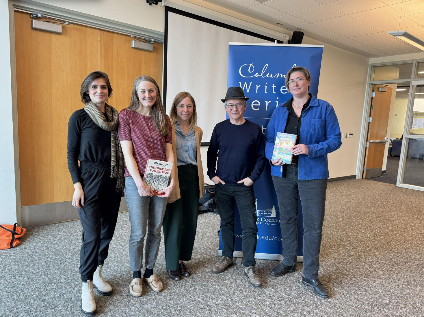 Joe Sacco Speaks for Columbia Writers Series