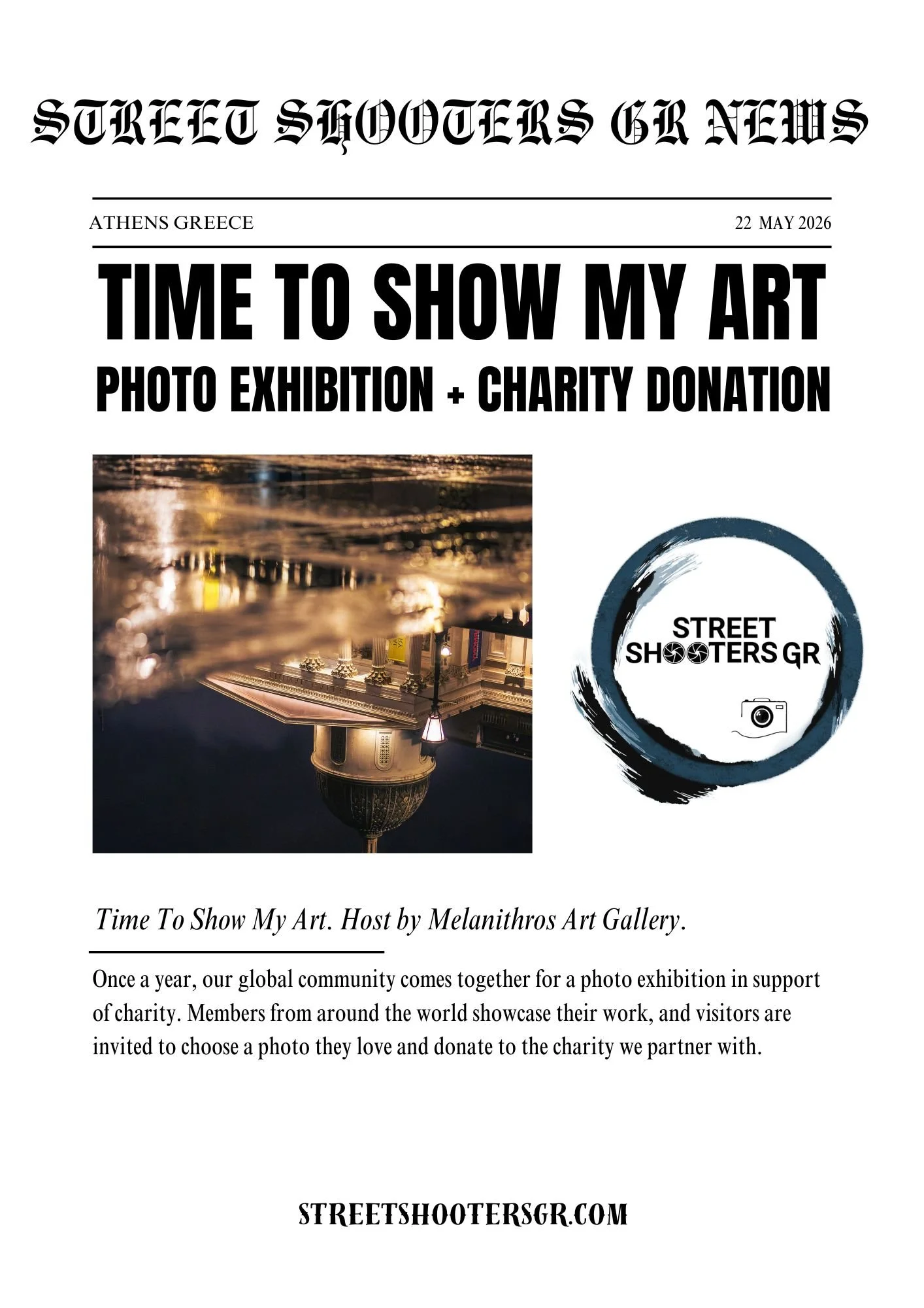 Artwork showcasing Rebeccah Onabajo's exhibition photo of the National Galley in London.