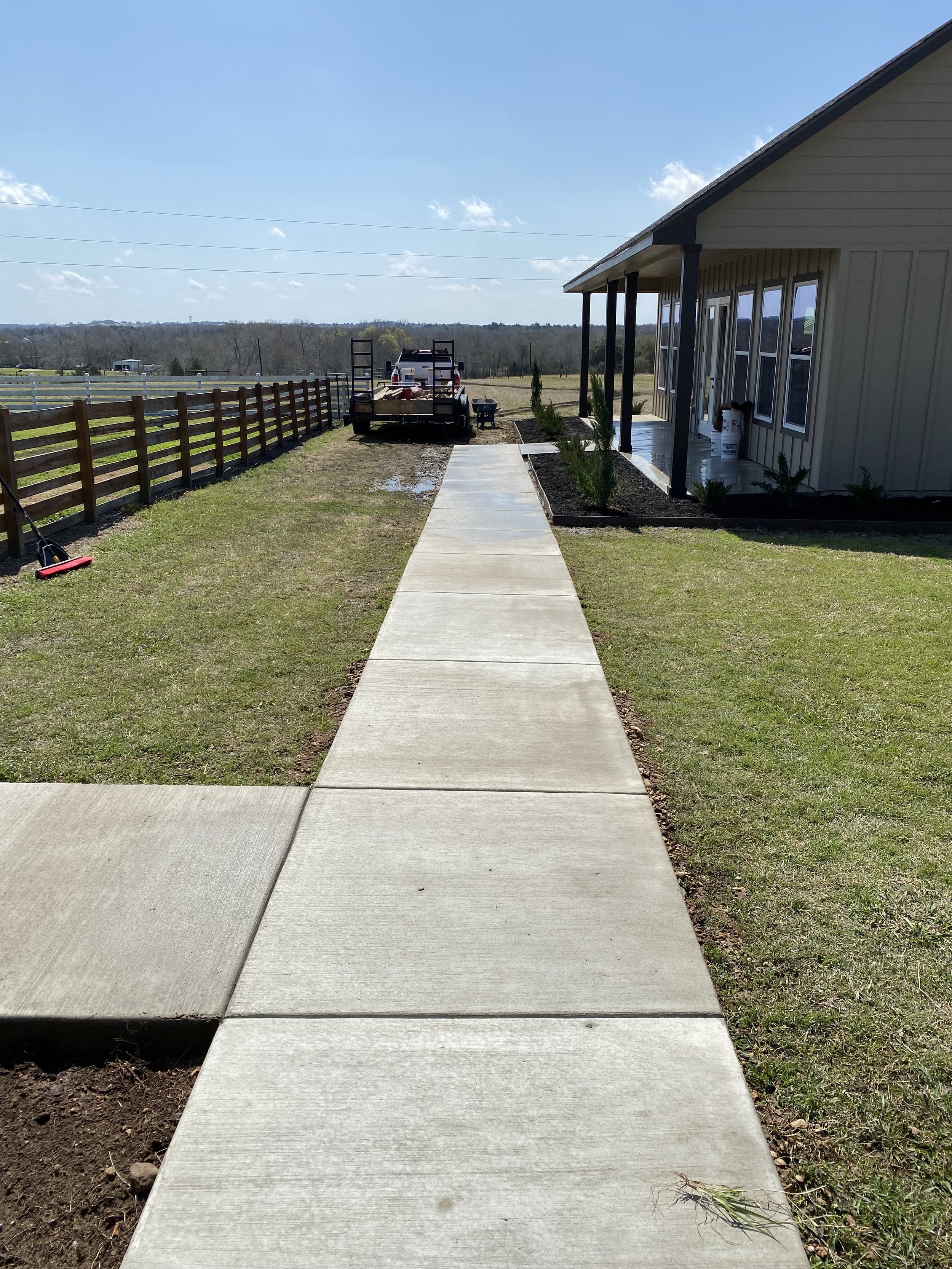 Finished Sidewalk