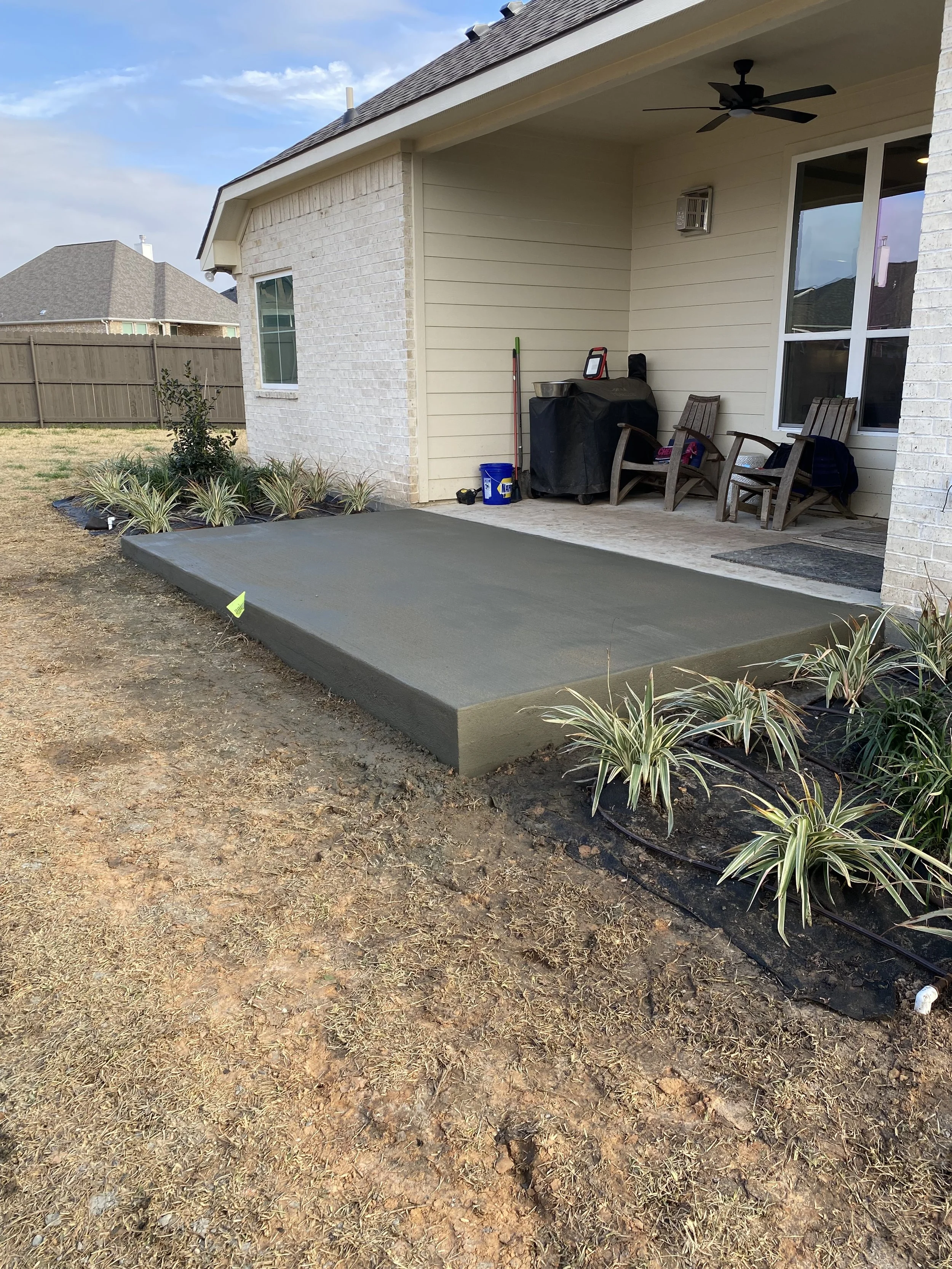 Patio Extension Finished 