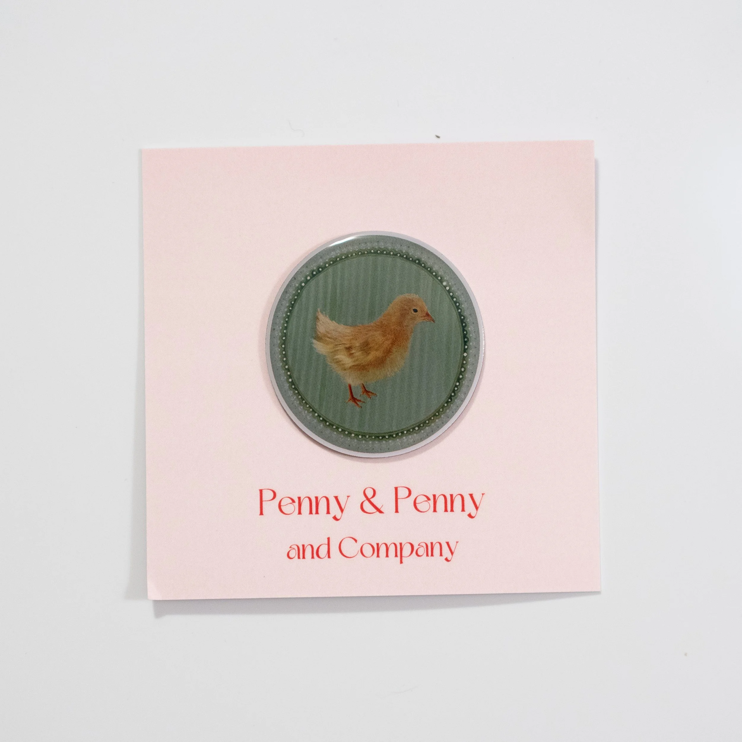 Green Chick Round Needleminder