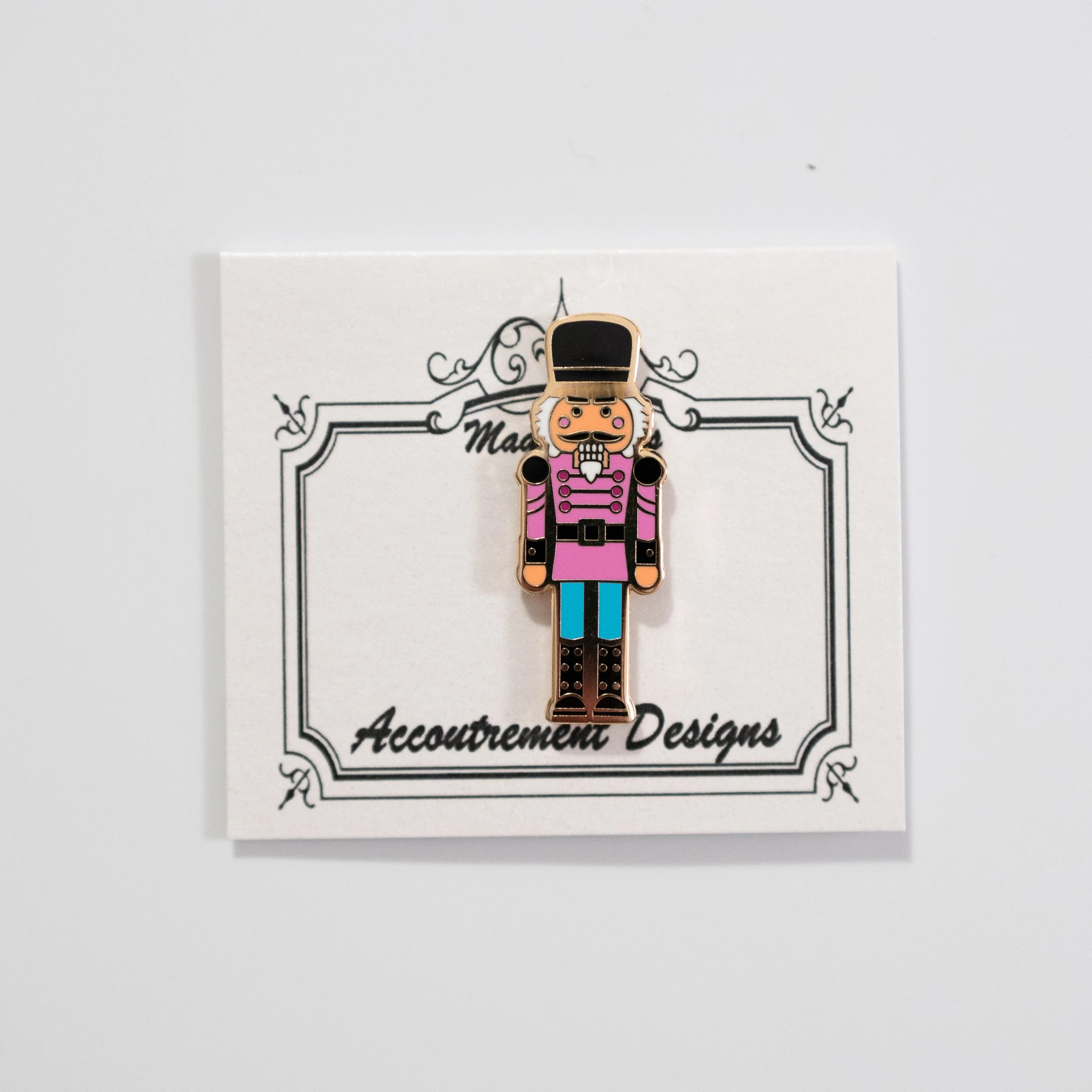 Pink and Blue Nutcracker Needleminder