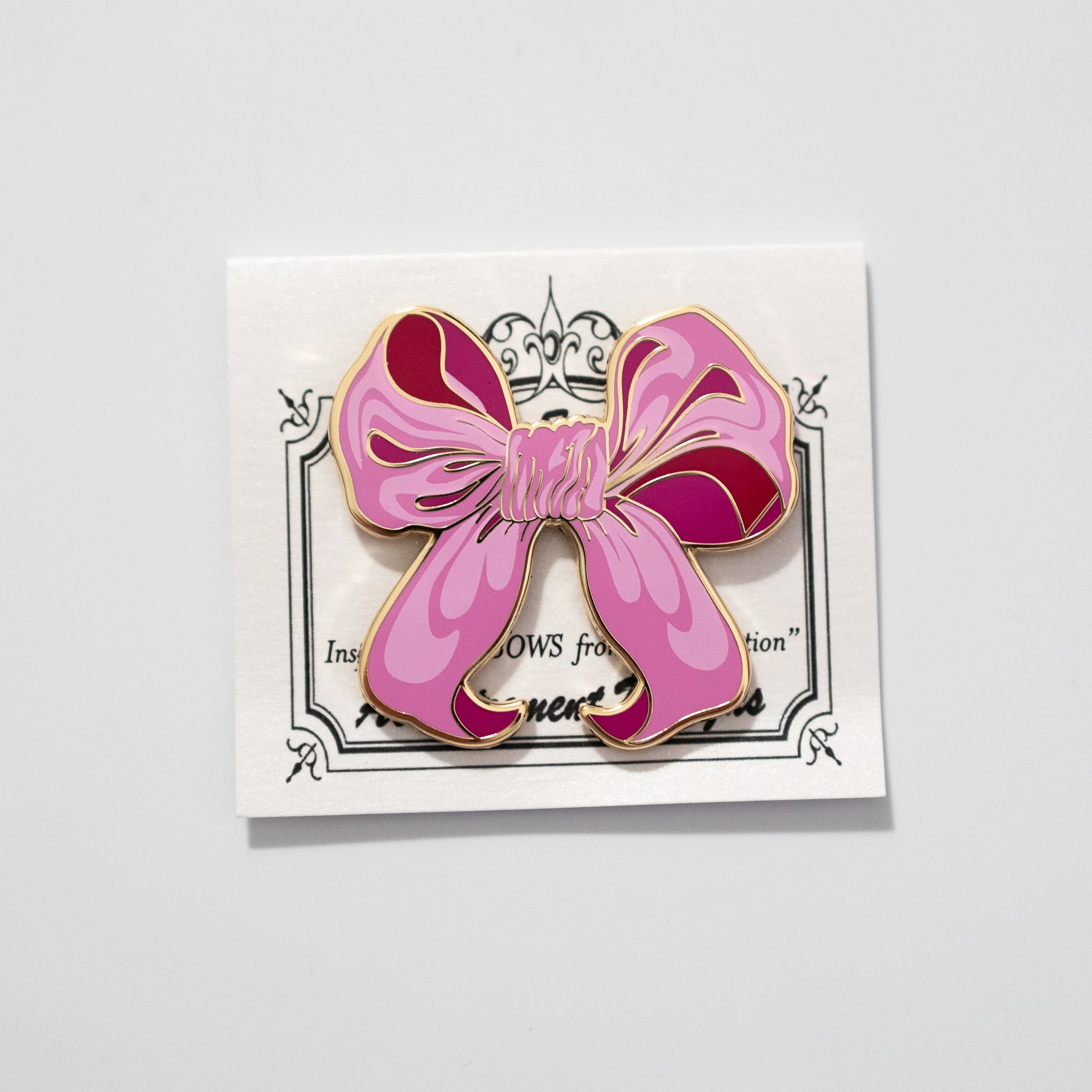 Pink Bow Needleminder