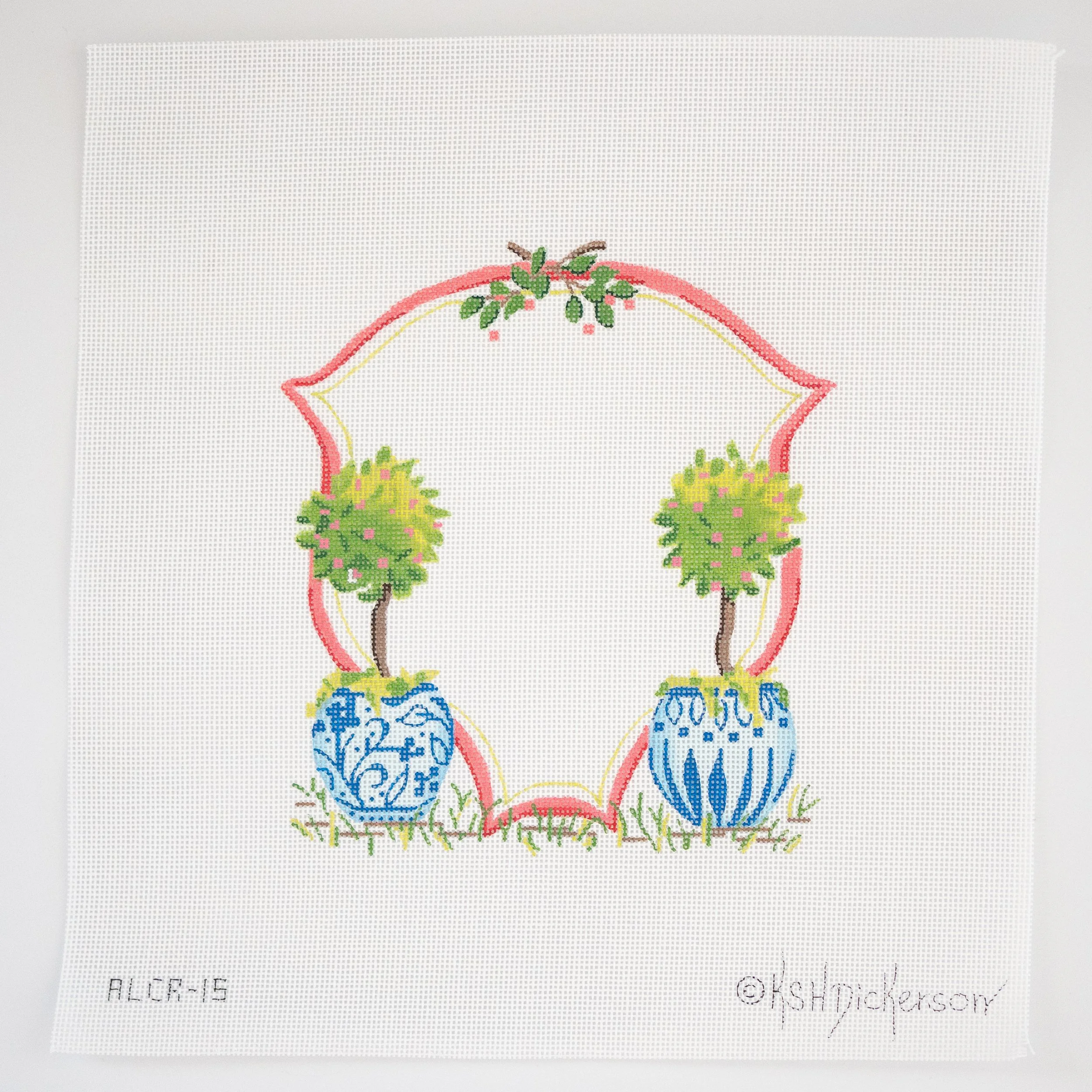 Crest with Topiaries