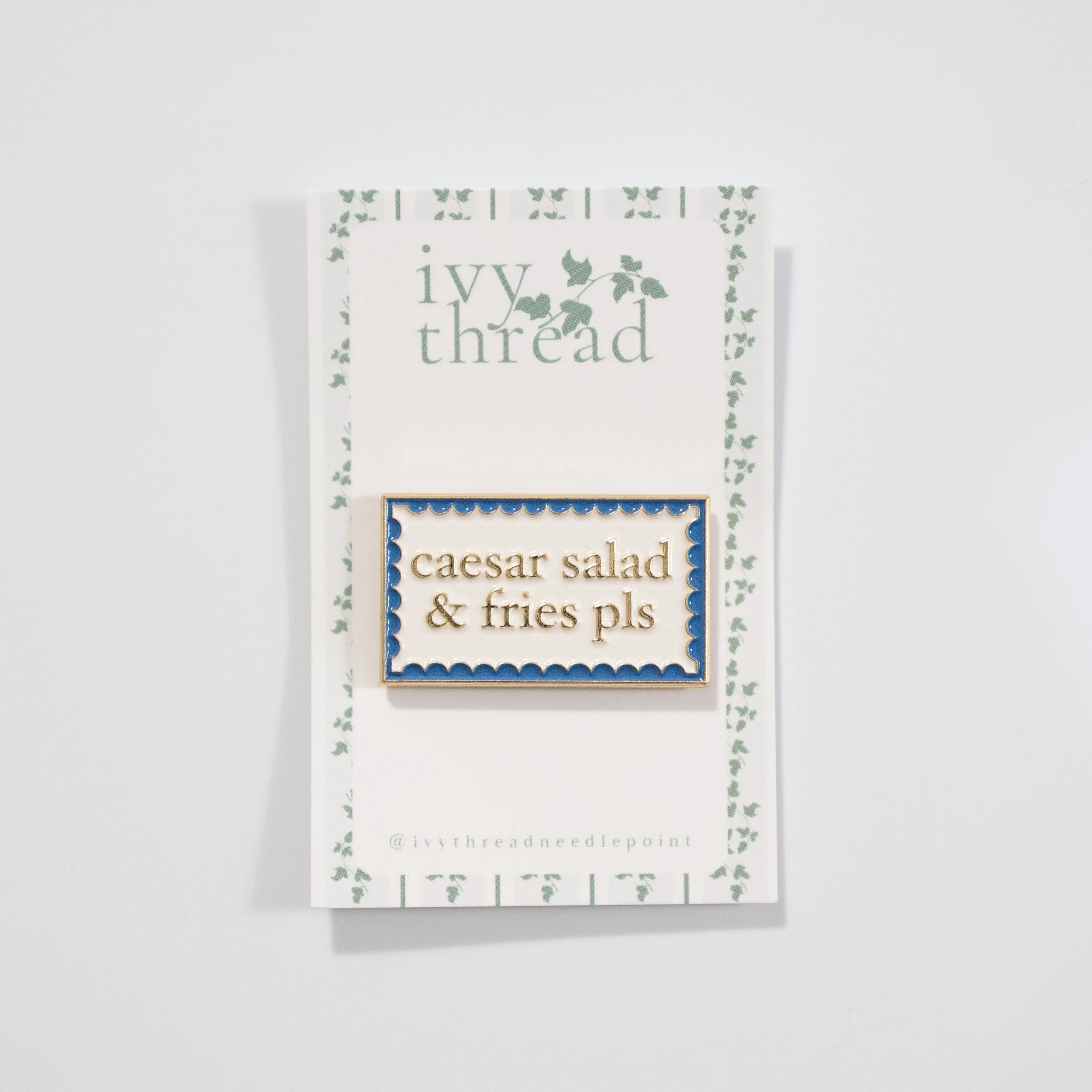 Caesar Salad & Fries Needleminder
