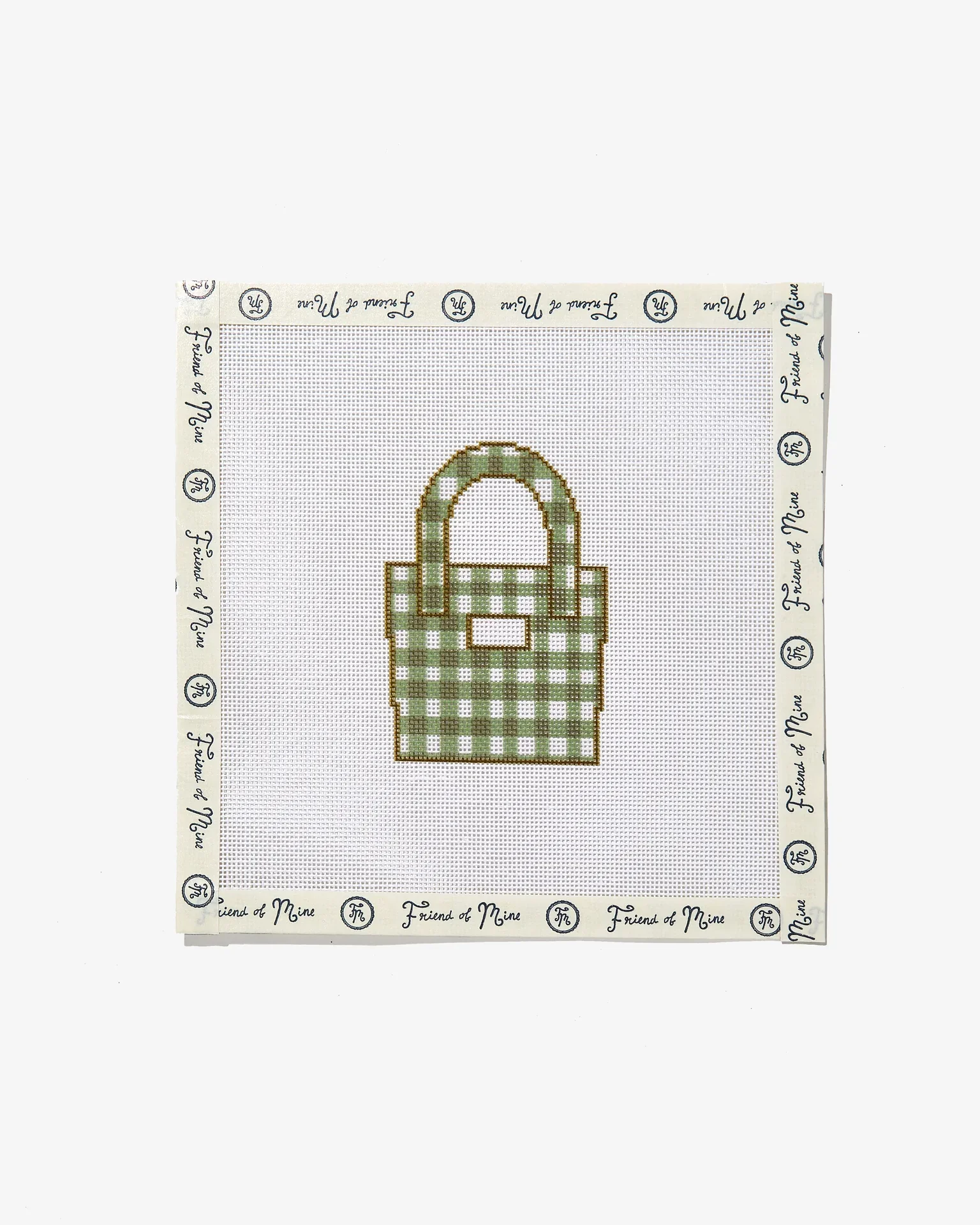 Gingham Tote Bag
