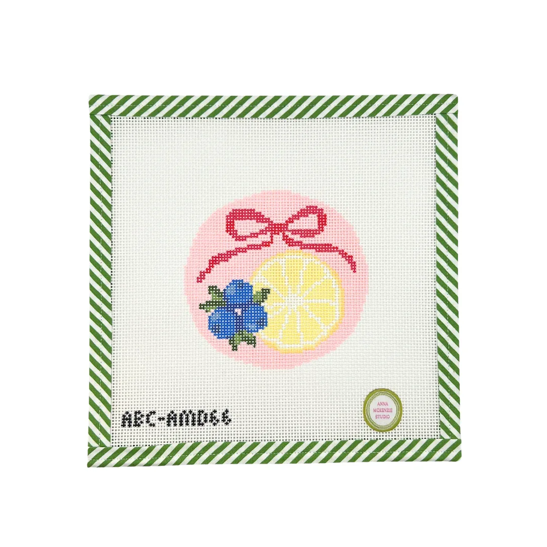Lemon & Blueberry Bow Round