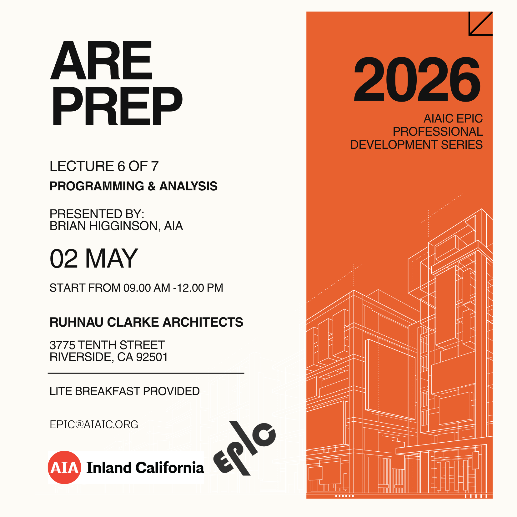ARE Prep: 6 of 7 Lecture Series