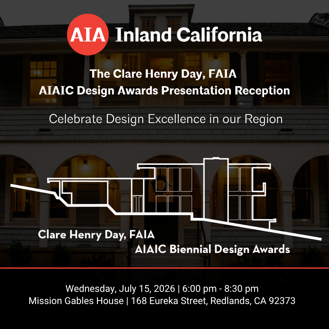 Clare Henry Day, FAIA, AIAIC Design Awards Presentation Reception