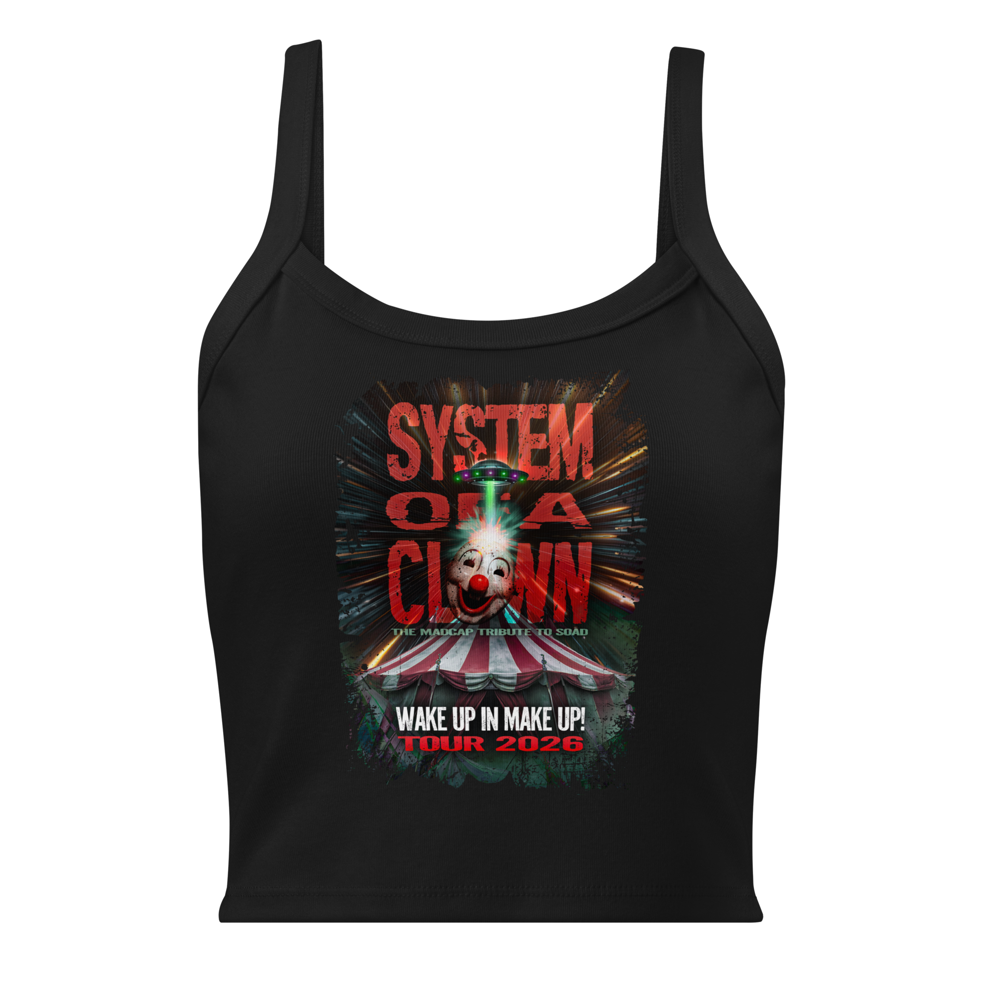 Wake Up In Makeup Tour Women’s Tank Top