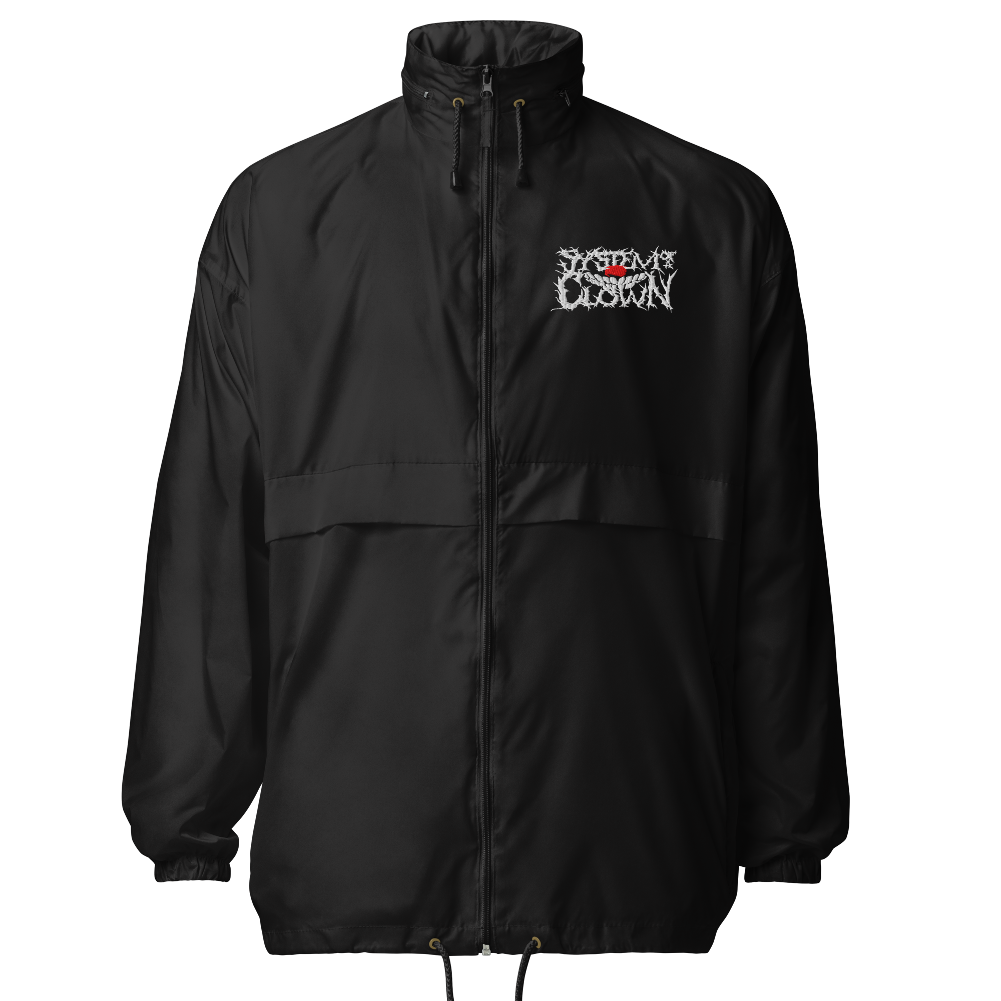 Wake Up In Makeup Tour Embroidered windbreaker