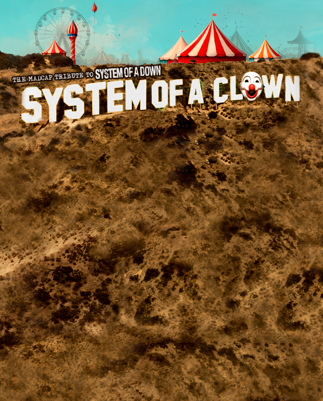 System Of A Clown - Toxicity Cover Background