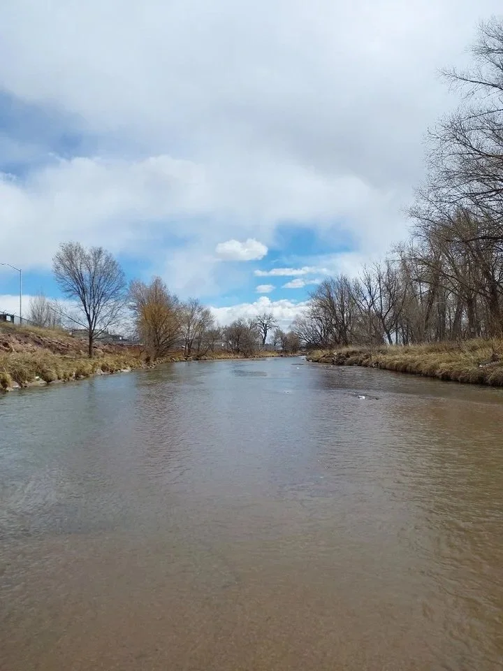 El Paso County waerway in the heart of Colorado Springs Colorado