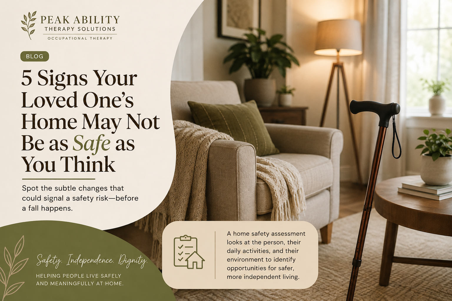 Is Your Home Supporting You? An OT’s Guide to Home Safety and Aging in Place