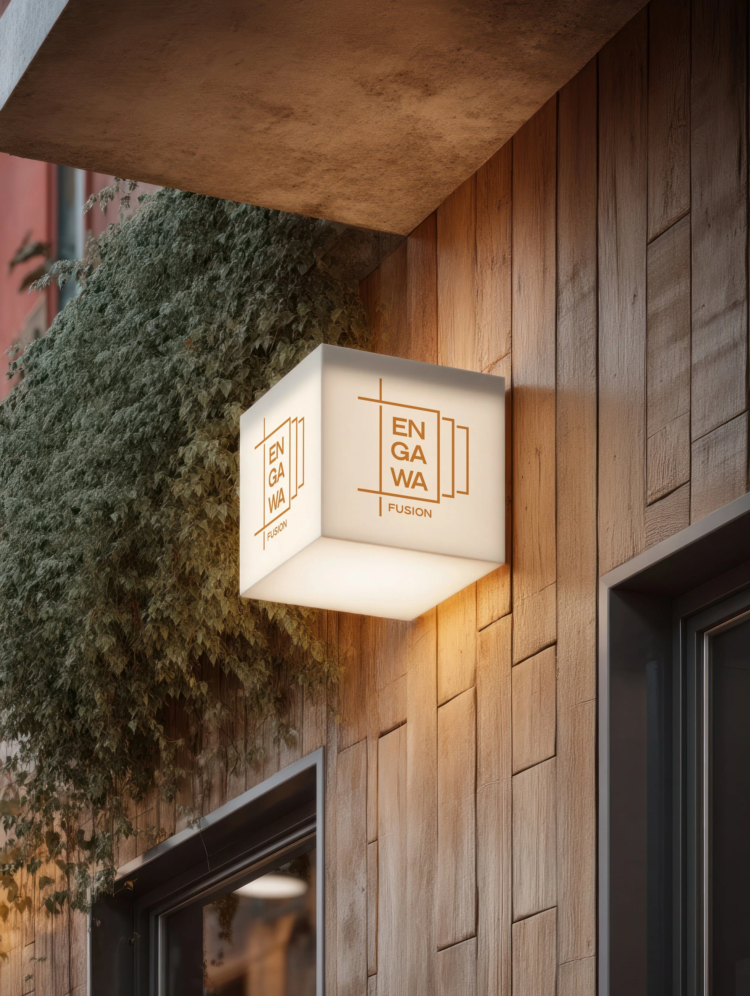 Engawa Fusion Restaurant Rebrand