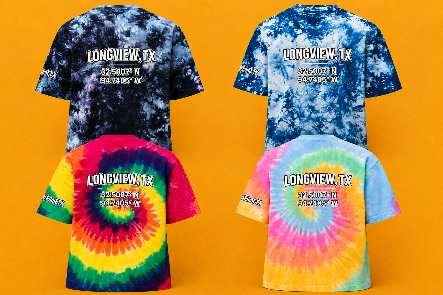 Tie-Dye Coordinates to Action