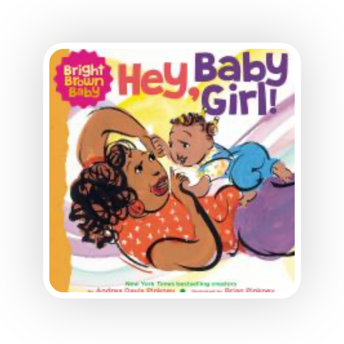 The Bright Brown Baby series by Andrea Pickney features black and brown characters in lyrical narratives.