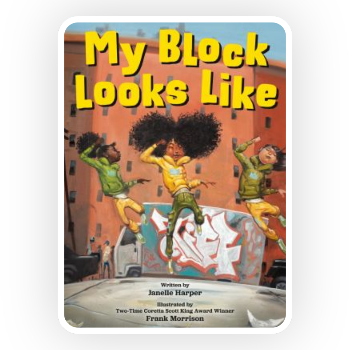  My Block Looks Like  recognizes the beauty in the subways, playgrounds and many bodegas of the Bronx.
