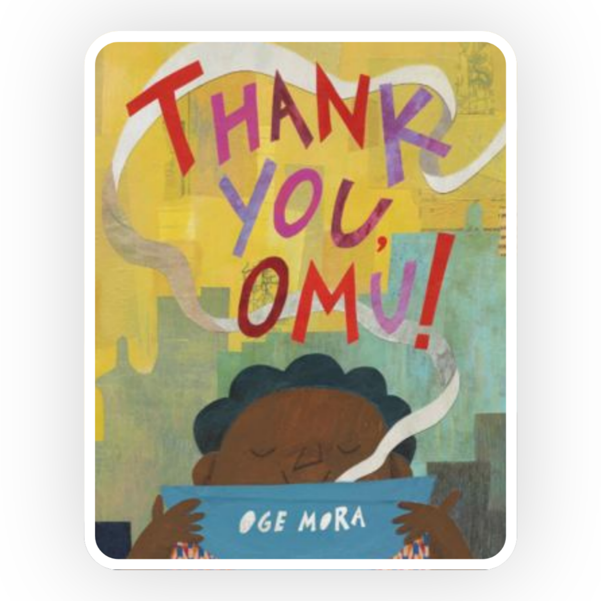  Thank you, Omu!  by Oge Mora follows Omu who shares her delcious stew with anyone and everyone who knocks on her door.
