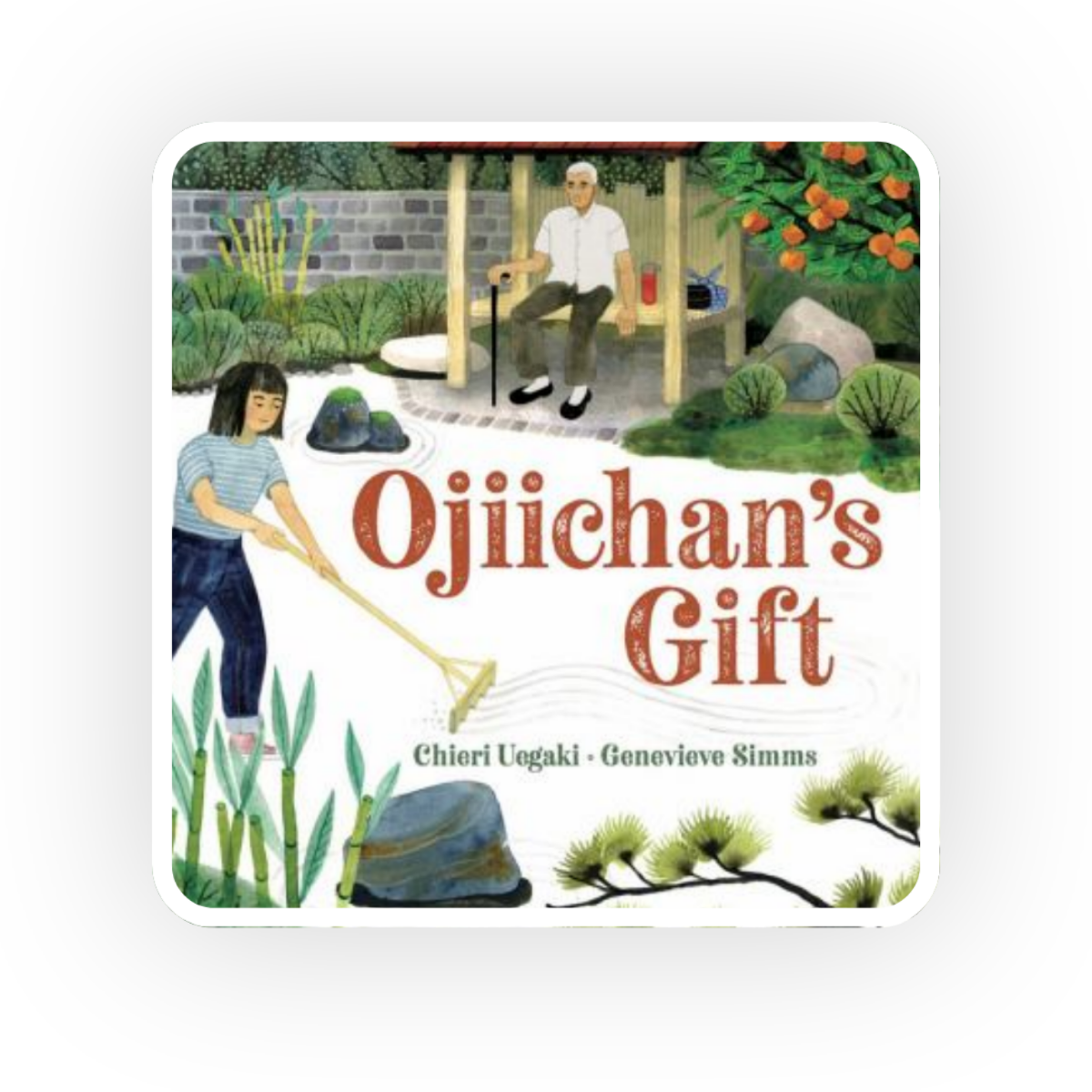 In  Ojichan’s Gift , Mayumi visits her grandfather in Japan where he has created a garden for her. It was unlike any other garden she had ever seen as it was a collection of stones.
