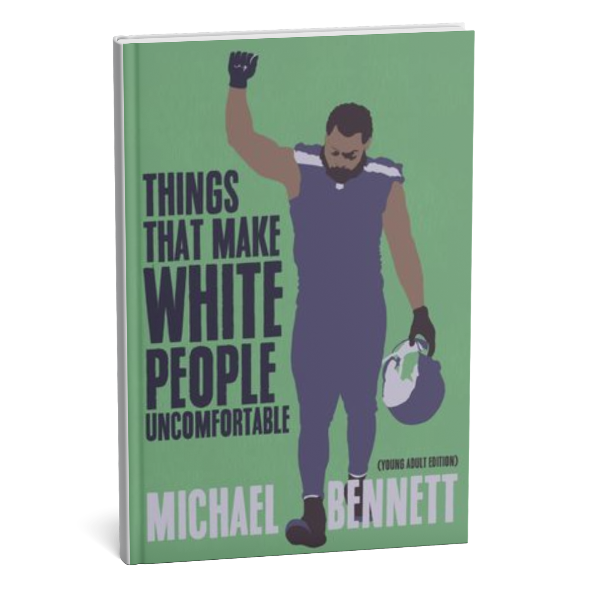 Things That Make White People Uncomfortable dives into the struggles of race, equality, and the power of sports, challenging readers to think critically about social justice while mixing in personal stories and humor.
