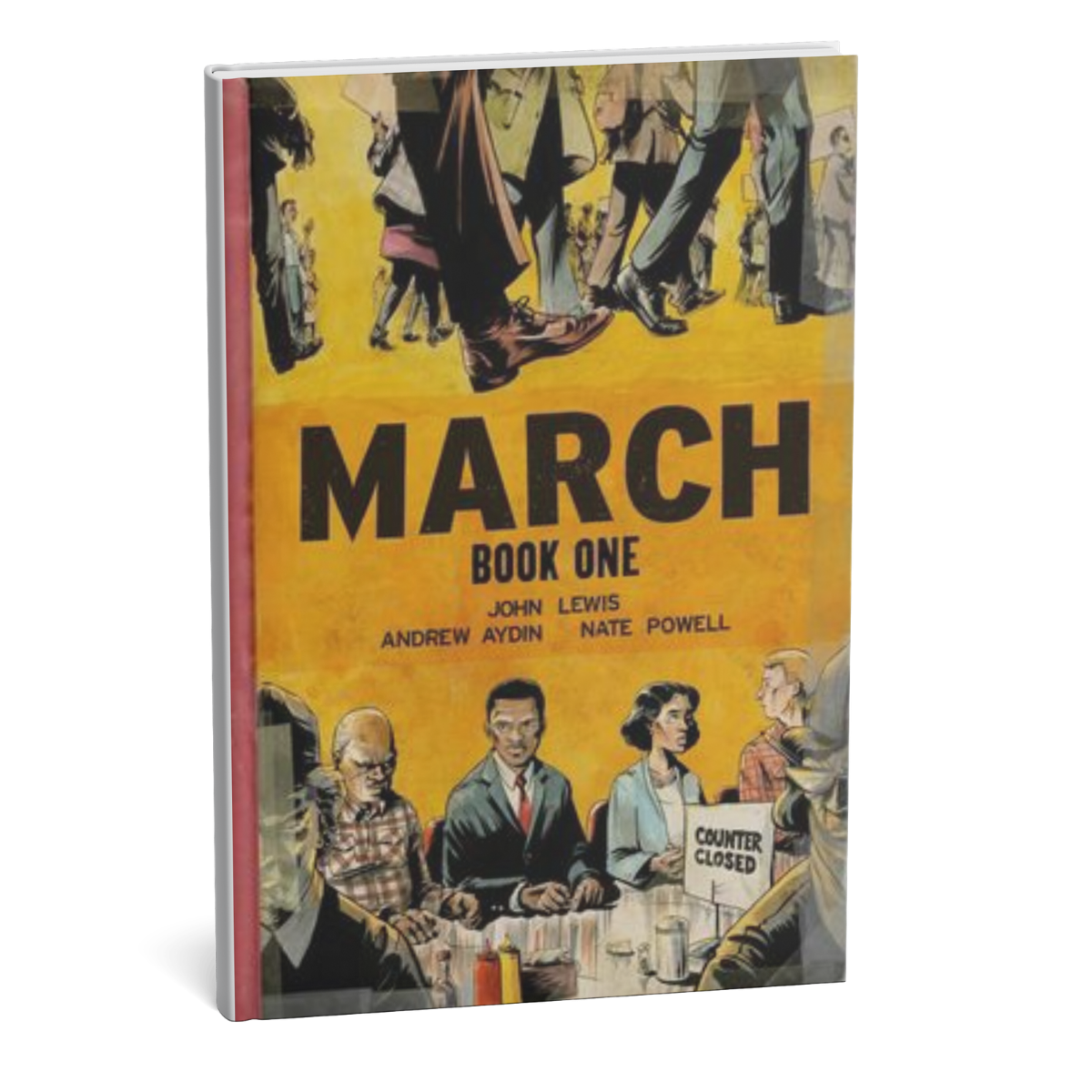 March is a powerful graphic novel that tells the inspiring story of the Civil Rights Movement through the eyes of a young activist, highlighting courage, resilience, and the fight for justice.
