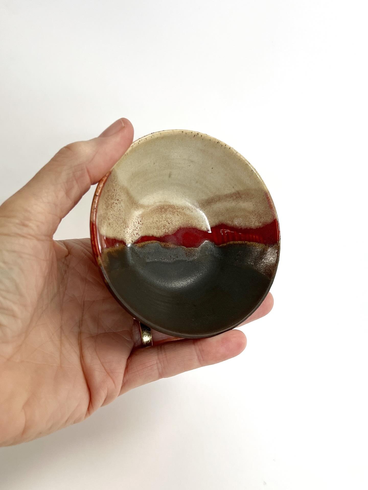 Meet &lsquo;Dusk&rsquo; 🌅 This new range is inspired by the Australian landscape at sunset; the dark earth, red horizon, and the last of the light before nightfall. #jacpots #ceramics #handmadeceramics #pottery