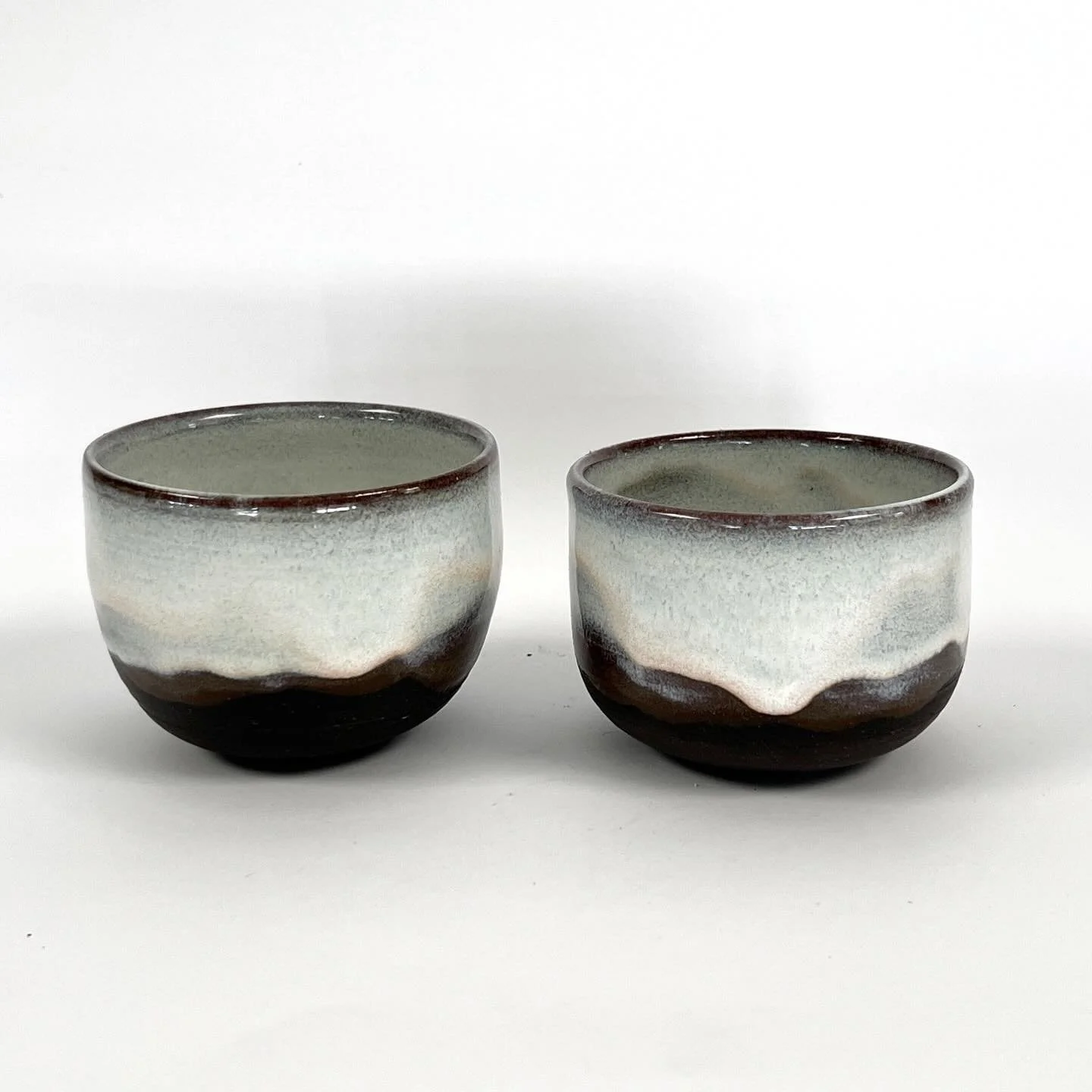 Not everything makes it to the shop! Some pieces become part of our daily rituals &hellip; these two hold our morning coffees each day! ☕️ ☕️ #jacpots #handmadeceramics #morningritual #coffee